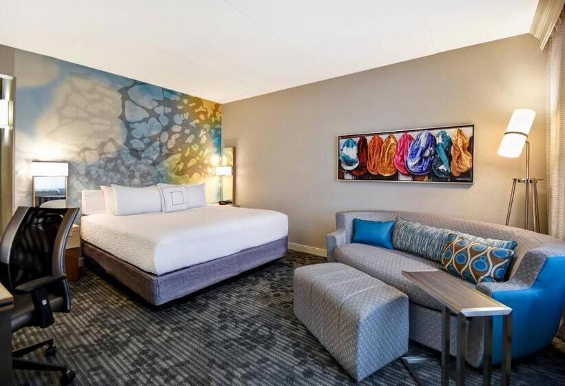 اتاق استاندارد با تخت بزرگ, Courtyard Louisville Airport