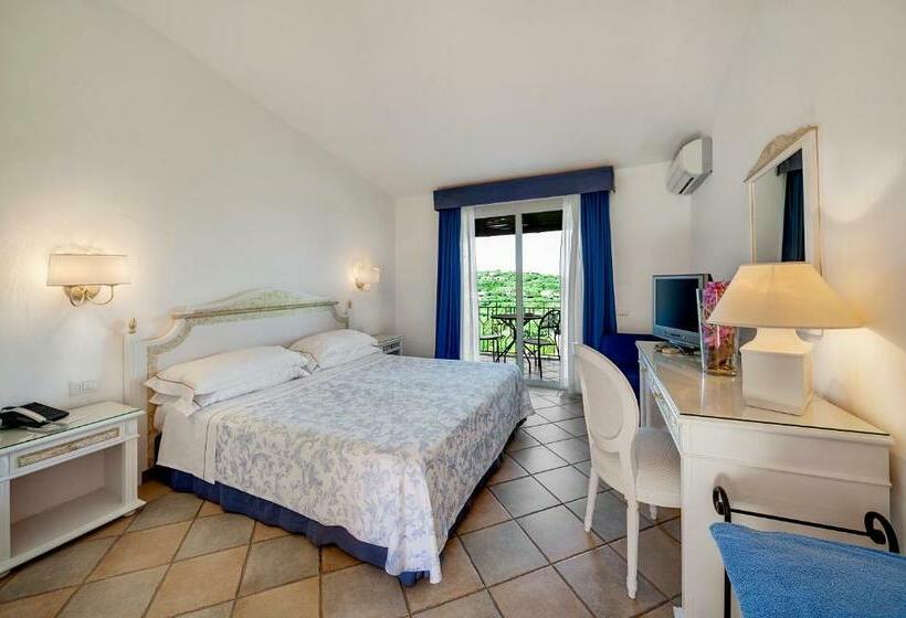 اتاق استاندارد با چشم‌انداز دریا, Grand Hotel In Porto Cervo