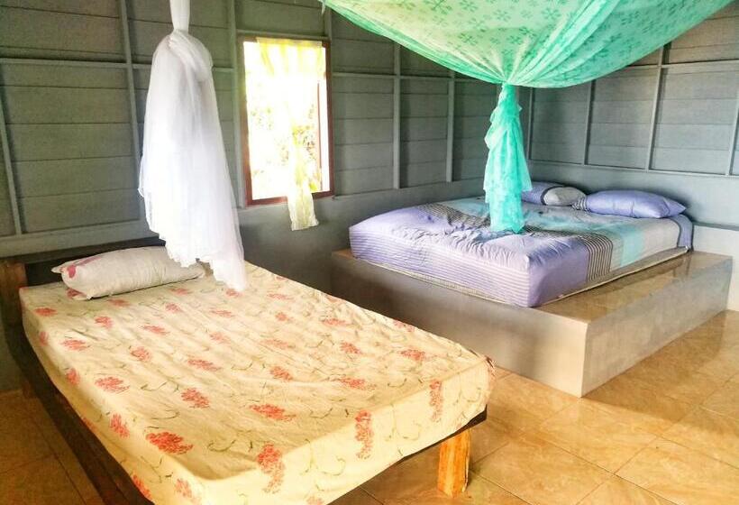 اتاق استاندارد با چشم‌انداز دریا, Lae Tawan Bungalow