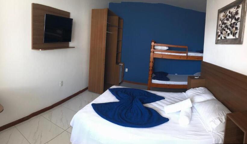 اتاق استاندارد چهار تخته, Canto Da Praia Suítes