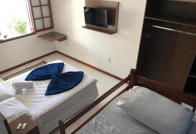 اتاق استاندارد چهار تخته, Canto Da Praia Suítes
