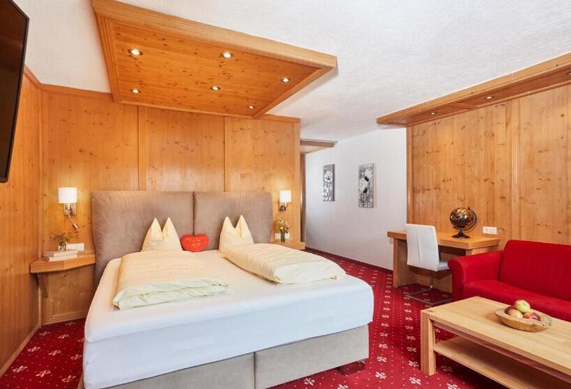 اتاق استاندارد با چشم‌انداز کوهستان, Hubertushof   Ihr Hotel Mit Herz