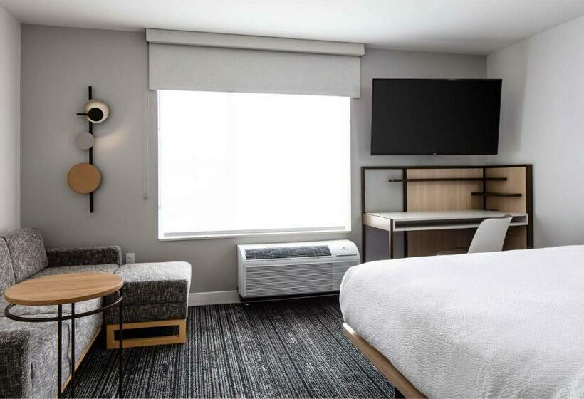 Студио Стандарт Кровать Кинг, Towneplace Suites By Marriott Milwaukee West Bend