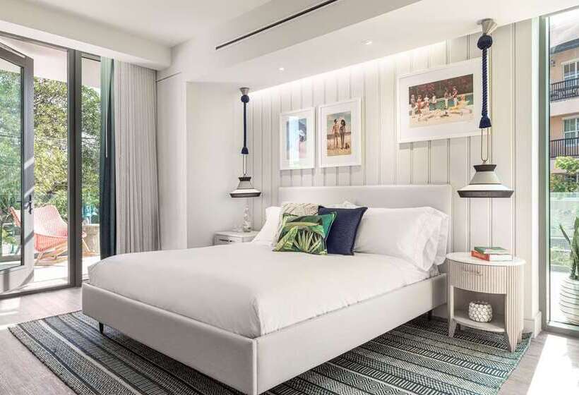 חדר סטנדרט עם מיטת קינג, The Ray Hotel Delray Beach, Curio Collection By Hilton