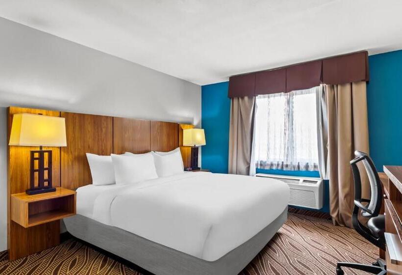 Quarto Estandar Cama King, Quality Inn & Suites Airport North - Stone Oak