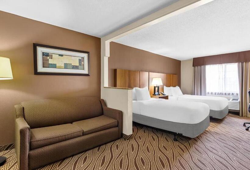 Suíte Cama King, Quality Inn & Suites Airport North - Stone Oak