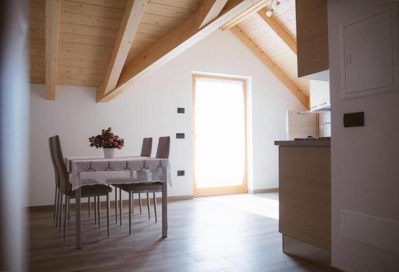 침실 1개 전망 아파트, Agritur Rizzi Di Inama Ugo