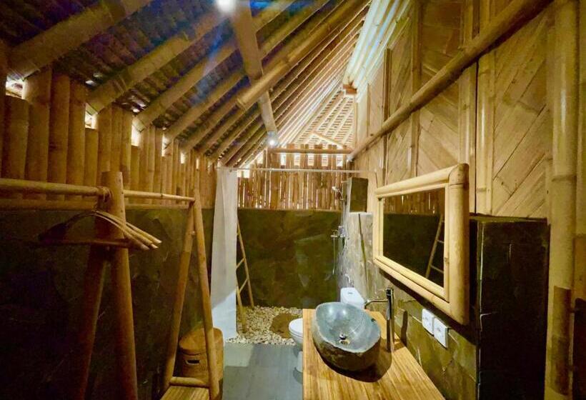Вилла 1 Спальня Вид на Море, Elang Hillside Bamboo Villas
