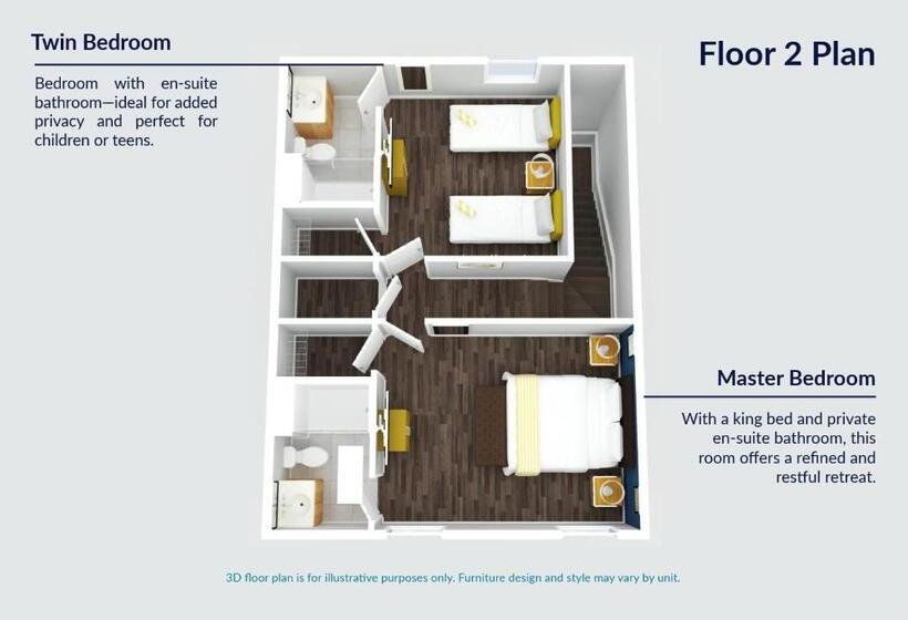 Вилла 2 Спальни, Encantada Resort Vacation Townhomes By Idiliq