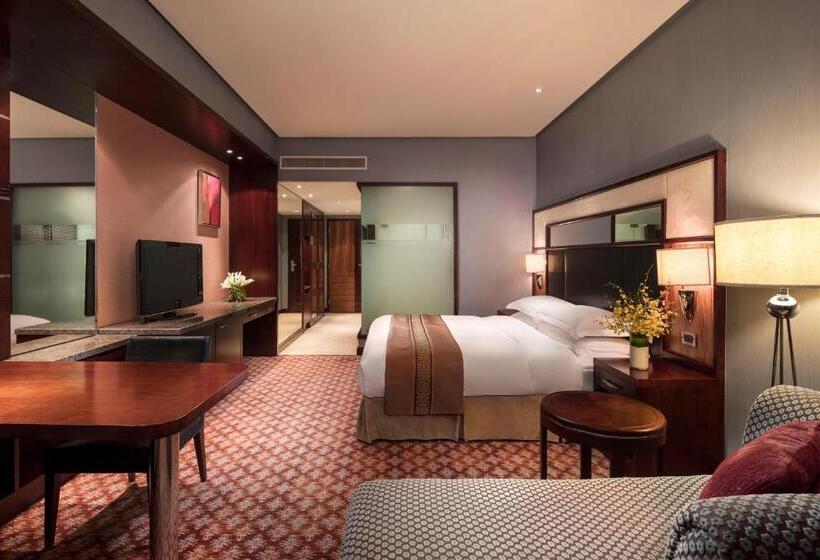 مشاهده کانال اتاق استاندارد, Crowne Plaza Wuxi City Center
