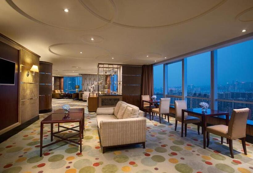 مشاهده کانال اتاق استاندارد, Crowne Plaza Wuxi City Center