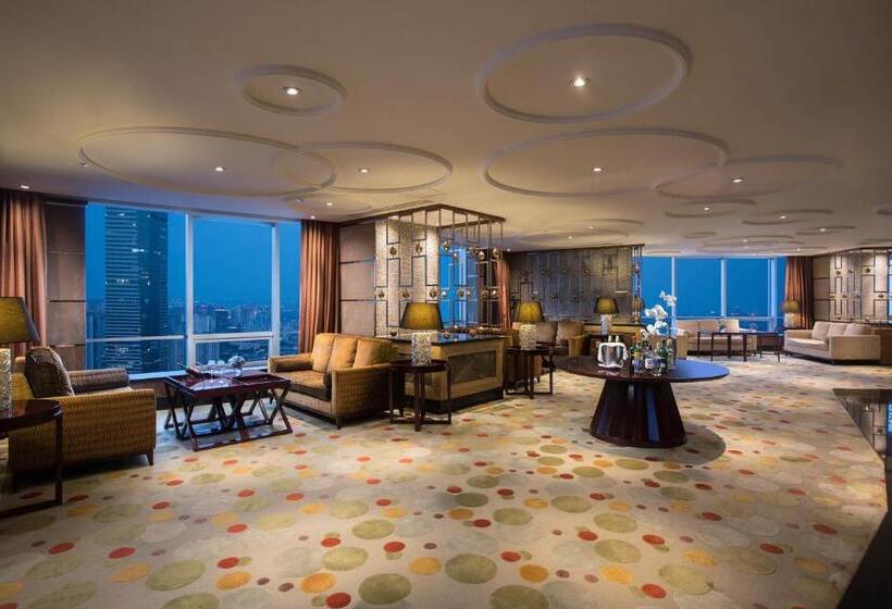 مشاهده کانال اتاق استاندارد, Crowne Plaza Wuxi City Center