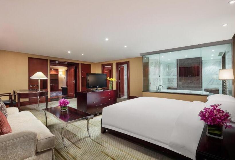 مشاهده کانال اتاق استاندارد, Crowne Plaza Wuxi City Center
