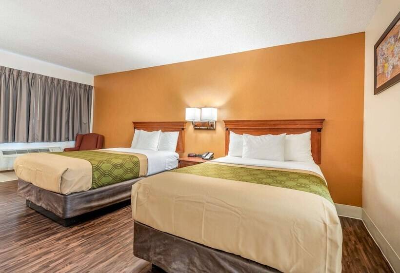 اتاق استاندارد با 2 تخت دوبل, Econo Lodge Downtown