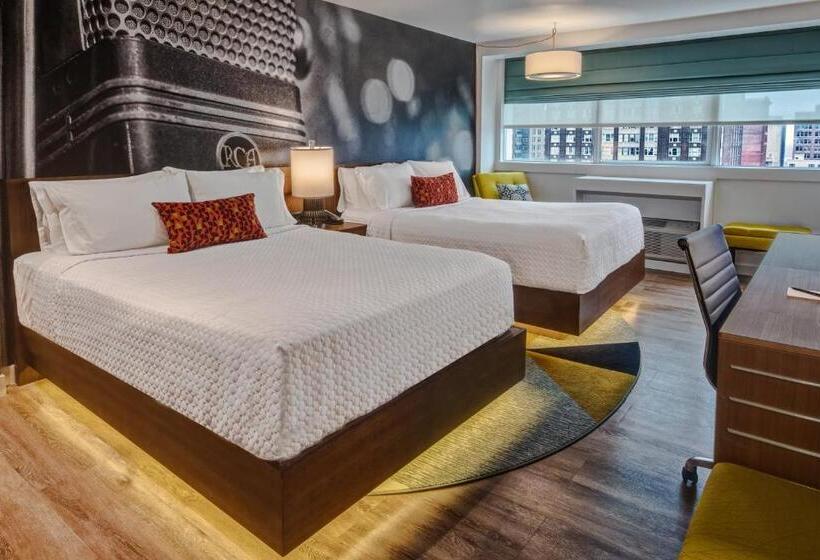 חדר סטנדרט מותאם לאדם עם מוגבלויות, Indigo   Memphis Downtown, An Ihg