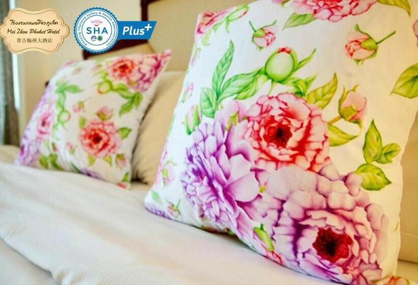 디럭스 룸, Mei Zhou Phuket Hotel   Sha Plus