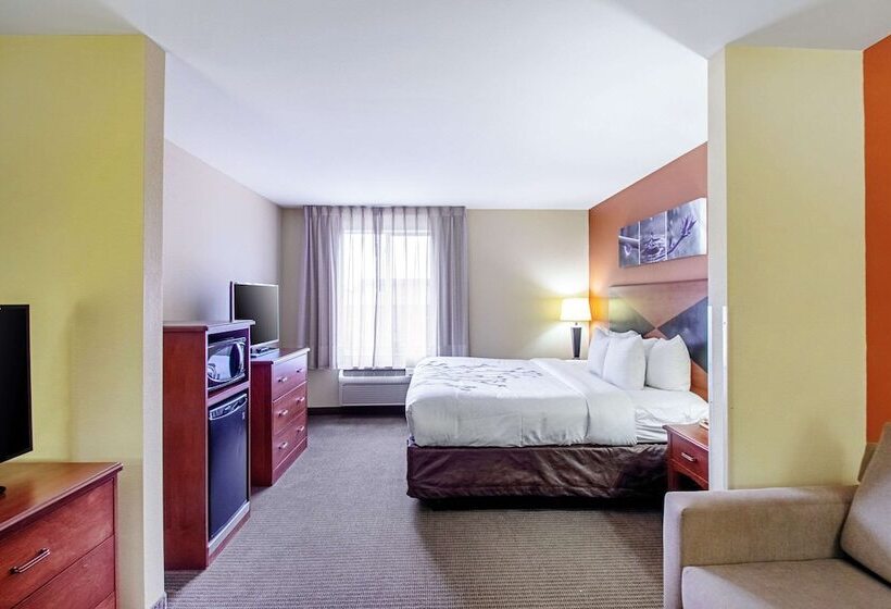 Люкс, Sleep Inn & Suites Madison   Monona