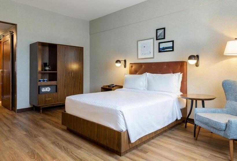 带大床的标准工作室, Four Points By Sheraton Monterrey Airport