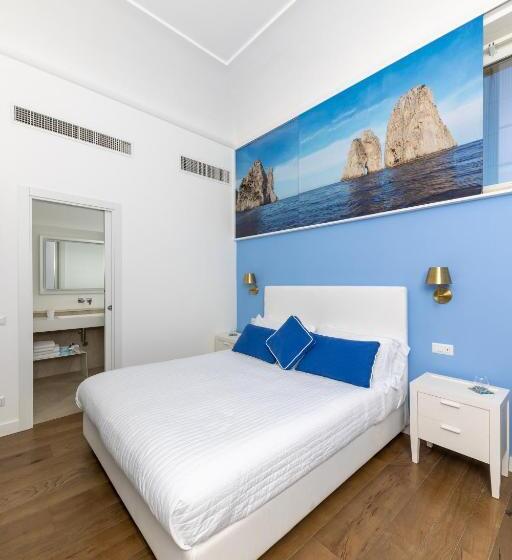 غرفة ديلوكس مزودة بشرفة, Casa Dani Capri