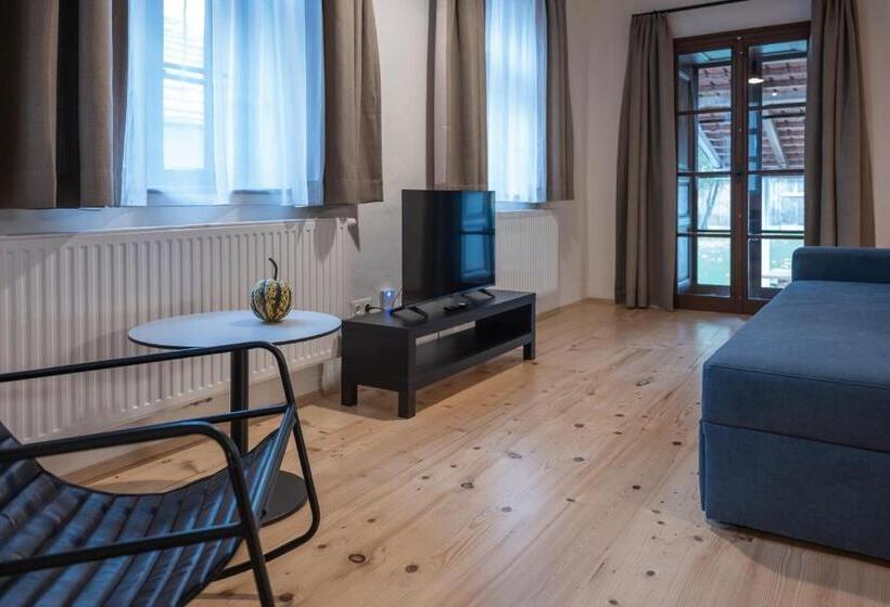 Апартаменты 1 Спальня с Террасой, Tschardakenhof Appartements