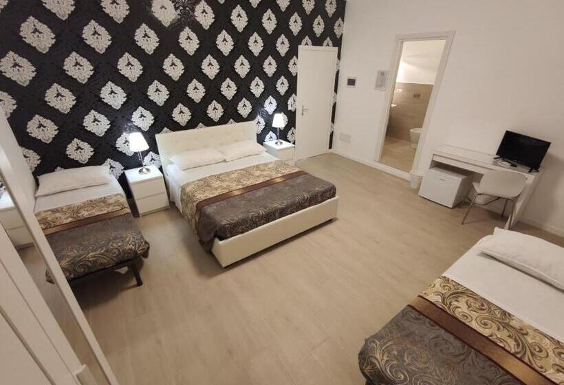 اتاق استاندارد چهار تخته, Sami Rooms Due   Teatro A 400 Mt   Ortigia A 1500 Mt