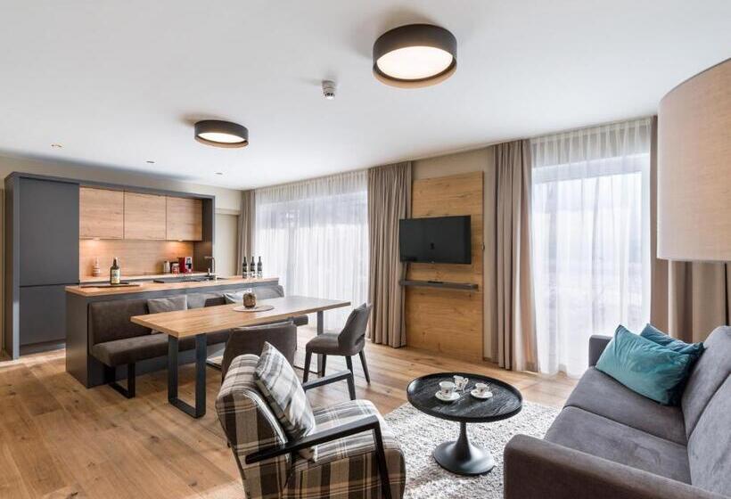 آپارتمان 1 خوابه با تراس, Remind Apartements Brixental