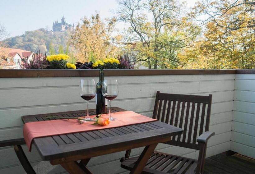 اتاق استاندارد با بالکن, Boutiquehotel Schloßpalais