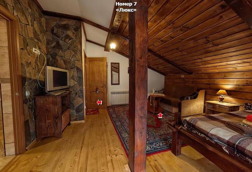سوییت با چشم‌انداز کوه, Chalet Vedmezhe