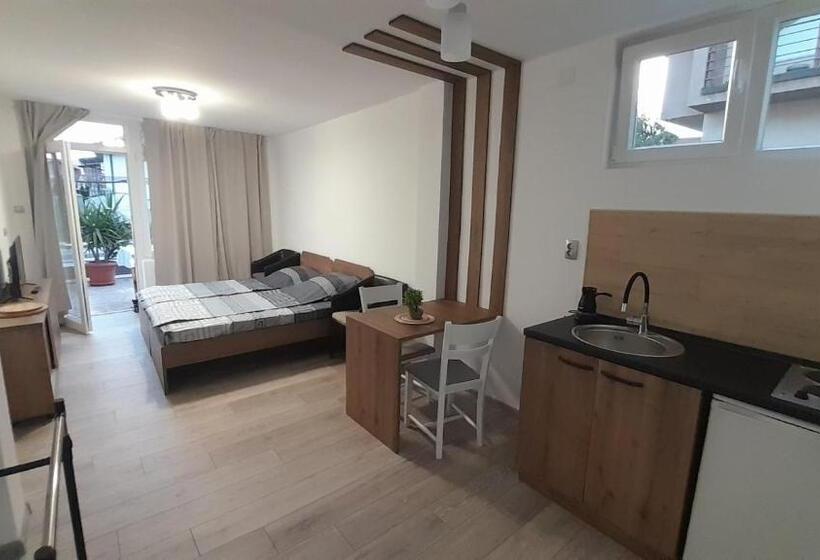 آپارتمان 1 خوابه با چشم‌انداز باغ, Tija Apartments