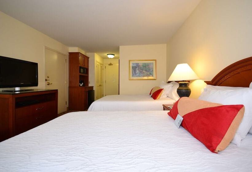 اتاق استاندارد با 2 تخت دوبل, Hilton Garden Inn Tulsa Airport