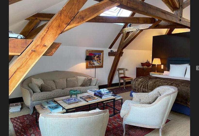 Номер Deluxe Кровать Кинг, Manoir De La Croix Saint Louis Luxury Guest House