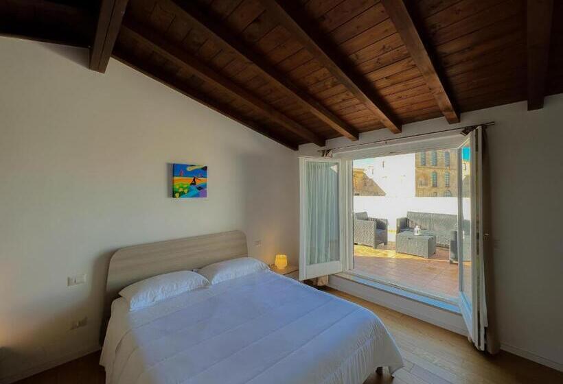 标准间带露台, Tulliani Residenze Matera