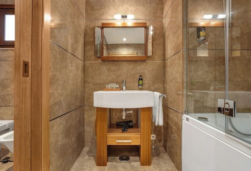 آپارتمان 1 خوابه با چشم‌انداز استخر, Cascade Wellness Resort