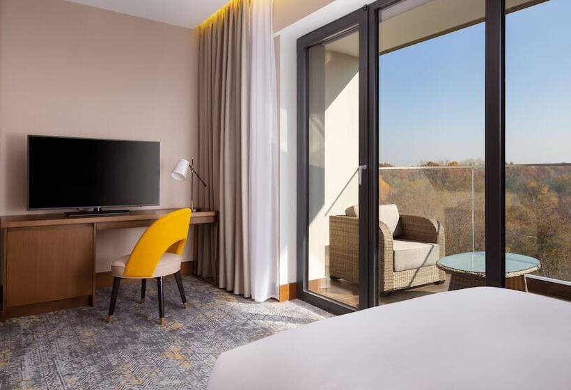디럭스 룸 산전망, Swissôtel Wellness Resort Alatau Almaty
