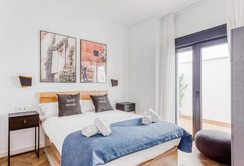 آپارتمان 1 خوابه با تراس, Limehome Malaga Calle Ancha Del Carmen  Digital Access