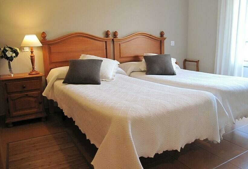 2침실 아파트 정원 전망, Apartamentos Rurales El Otero