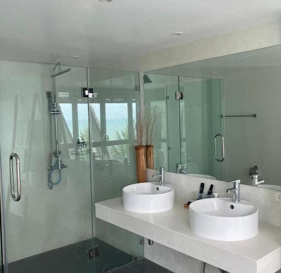 اتاق لوکس با چشم‌انداز دریا, Villa The Spot Koh Samui