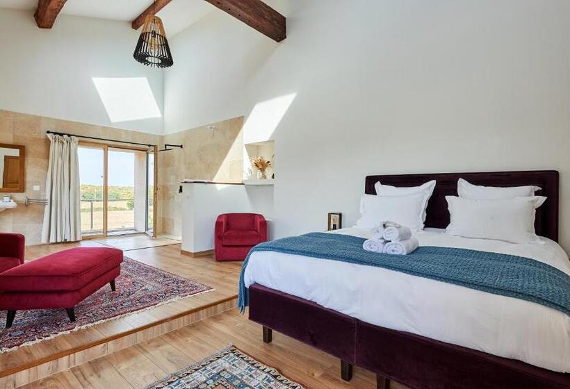 Люкс Deluxe Кровать Кинг, Domaine De Badine, Bordeaux Centre 15mn