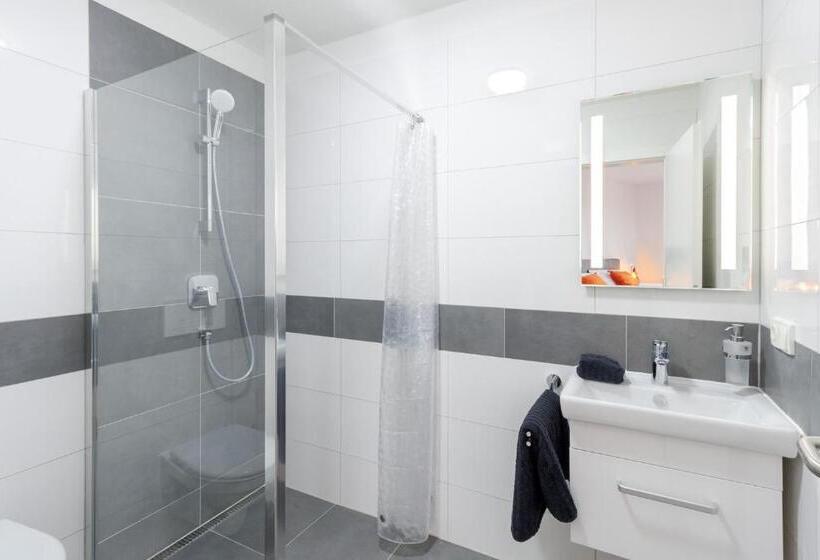 １ベッドルームのデラックスアパートメント, Stay@ma Boardinghouse Mannheim