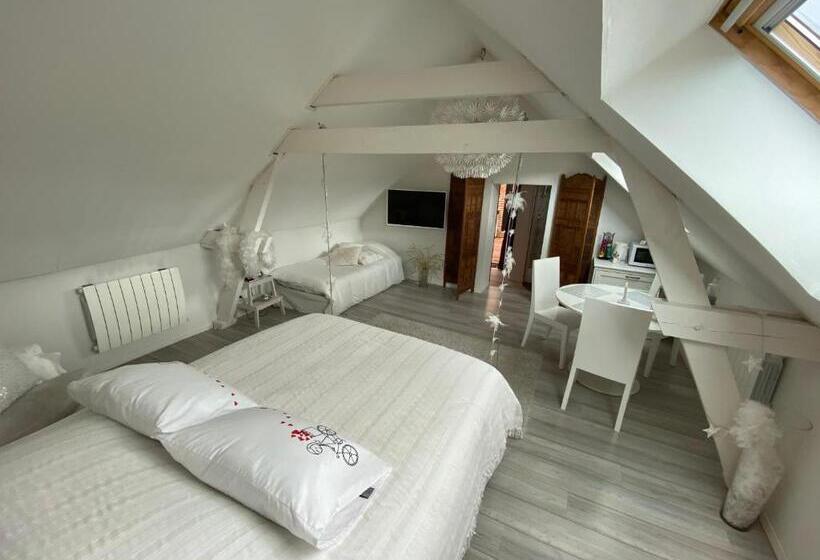 اتاق استاندارد سه نفره, Chambres Privées Chez Le Particulier Aéroport Lille Lesquin