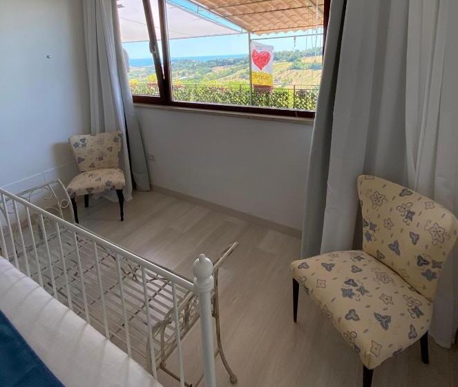 اتاق استاندارد با تخت بزرگ, Red House Accomodation Potenza Picena