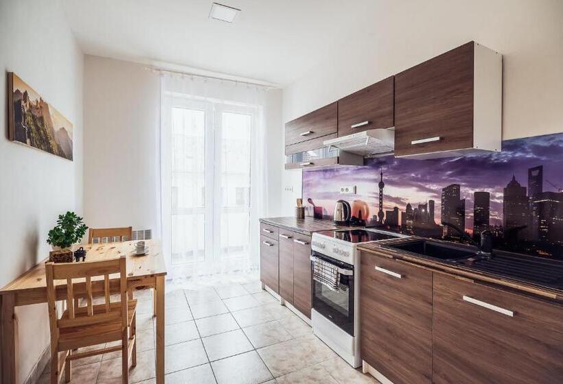 Апартаменты Deluxe 2 Спальни, Skodova Apartments