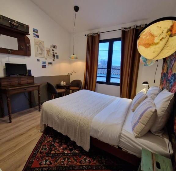 Standard room with outdoor bath, Maison Brisson