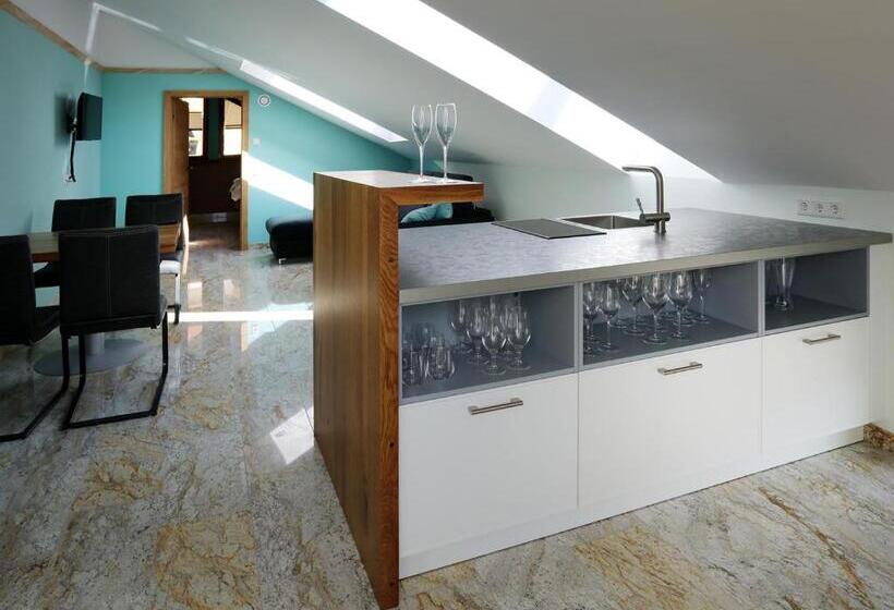 １ベッドルームアパートメント, Gästehaus Alte Glaserei