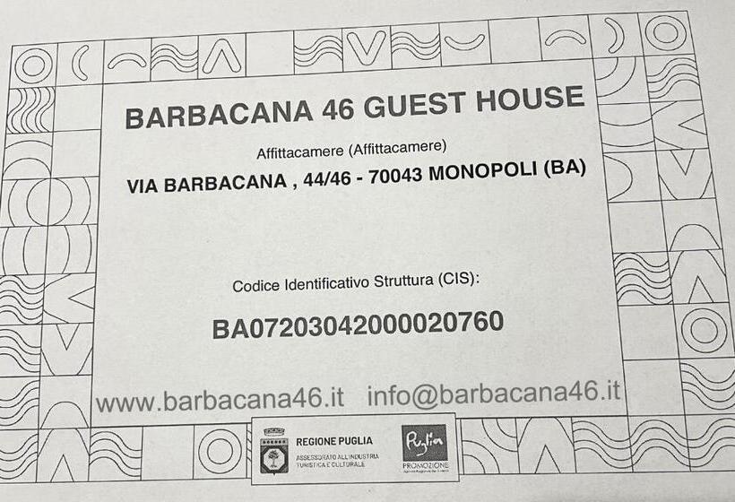 Номер Стандарт, Barbacana46 Guest House