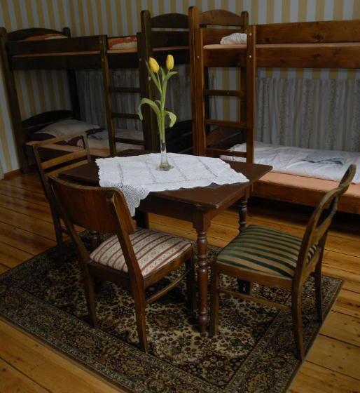 Кровать в Общей Комнате, Hostel, Pokoje Gościnne Mleczarnia   Ozonowane