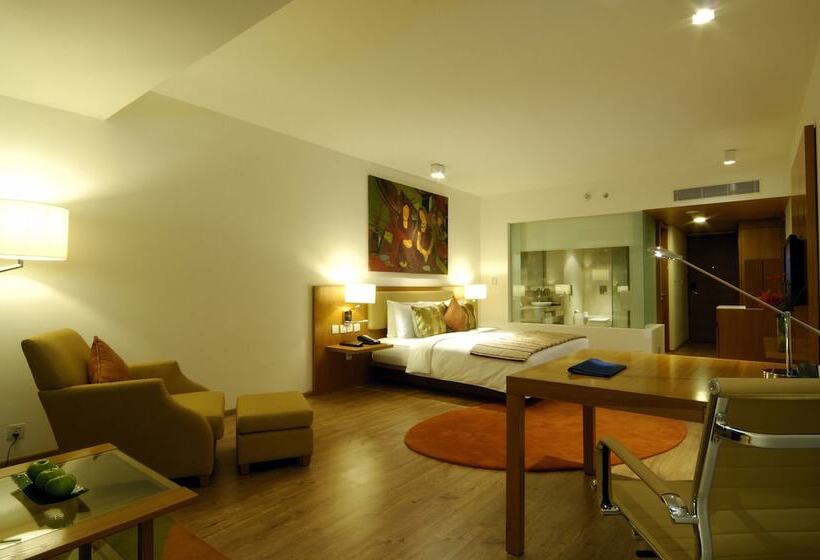 Номер Deluxe, Radisson Blu Plaza Hotel Hyderabad Banjara Hills