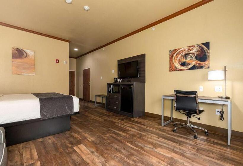 장애인을 위한 킹사이즈 침대 스탠다드 룸, Best Western Plus Portland