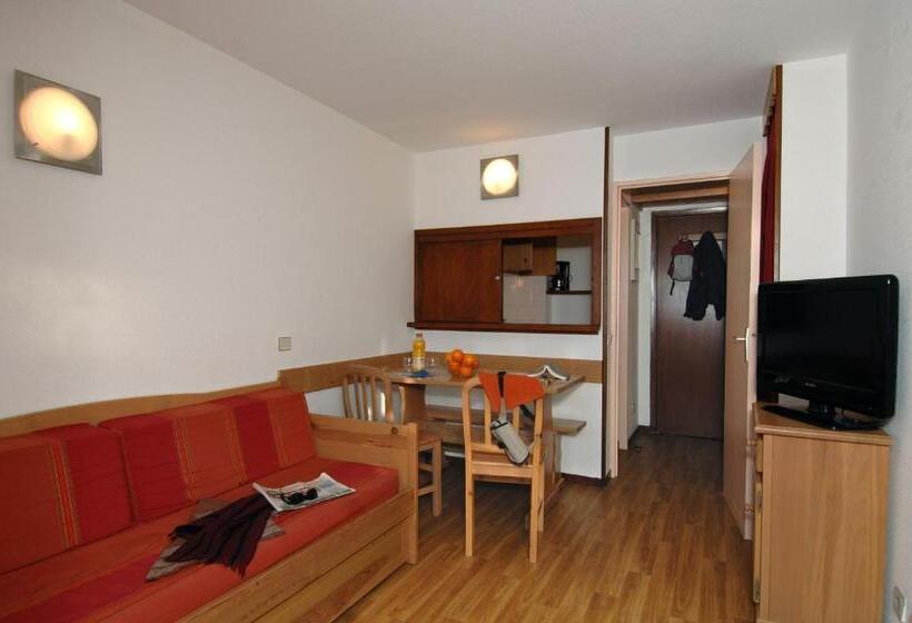 Студия Стандарт, Residence Odalys Le Rond Point Des Pistes
