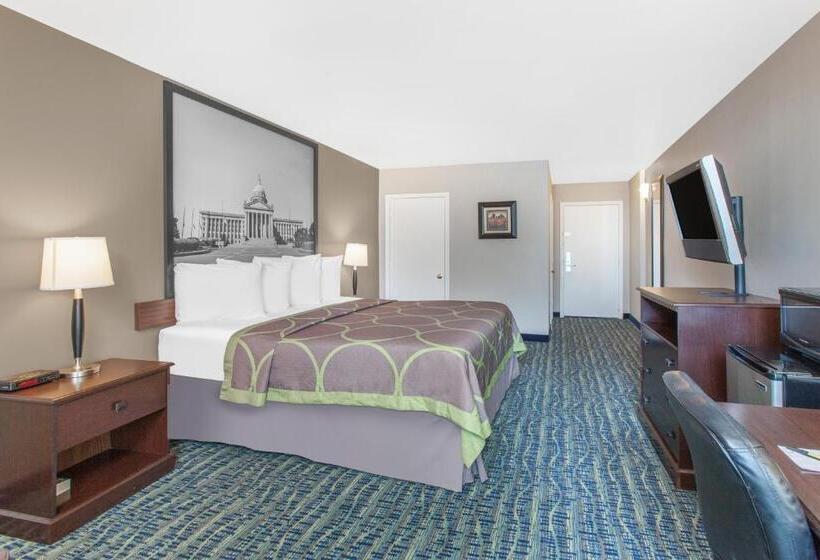 اتاق استاندارد با تخت بزرگ, Super 8 By Wyndham Oklahoma City